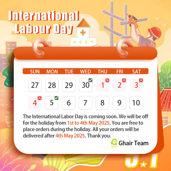 International Labor Day Holiday Notice