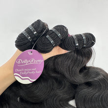 Load image into Gallery viewer, DollyPretty Body Wave Hair Weaves Hair Bundle 100% Human Hair Brazilian Hair Extensions 20 Inch
