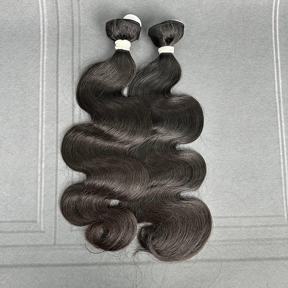 Ghair 100% Raw Hair Bundles Body Wave Hair N1B#