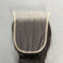 Load image into Gallery viewer, Ghair 4x4 HD Lace Closure Loose Deep Wave Virgin Hair N1B#
