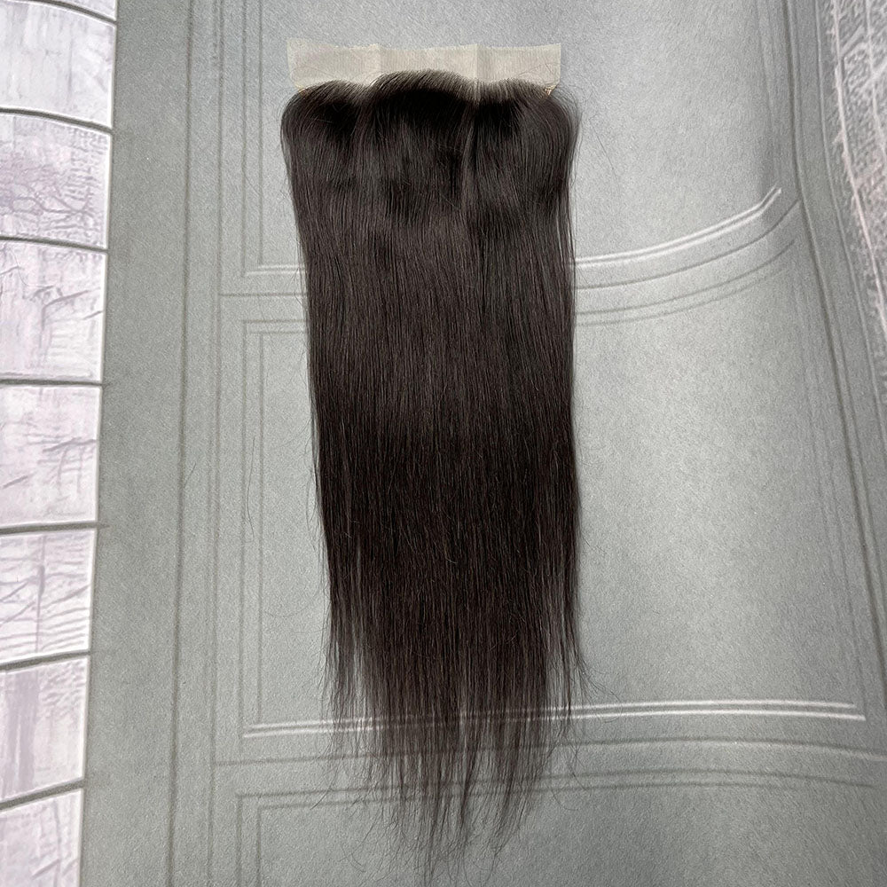 Ghair 9x6 HD Lace Closure Straight Virgin Hair N1B#