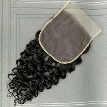 Load image into Gallery viewer, Ghair 6x6 Transparent Lace Closure Italian Curly Virgin Hair N1B#
