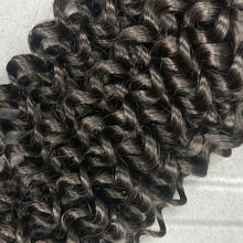 Load image into Gallery viewer, Ghair 13x4 Transparent Lace Frontal Deep Curly Virgin Hair N1B#
