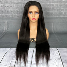 Load image into Gallery viewer, Ghair 13x4 HD Lace Frontal Fancy Wigs Straight 200% Density Virgin Human Hair Wig
