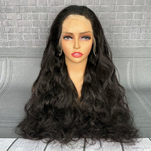 Load image into Gallery viewer, Ghair 13x4 HD Lace Frontal Fancy Wigs Body Wave 200% Density Virgin Human Hair Wig
