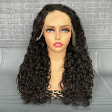 Load image into Gallery viewer, Ghair 13x4 HD Lace Frontal  Fancy Wigs Italian Curly 200% Density Virgin Human Hair Wig
