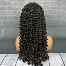 Load image into Gallery viewer, Ghair 13x4 TP Lace Frontal Fancy Wigs Deep Wave 200% Density Virgin Human Hair Wig
