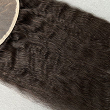 Load image into Gallery viewer, Ghair 6x6 Transparent Lace Closure Kinky Straight Virgin Hair N1B#
