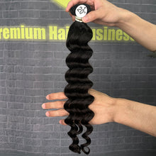 Load image into Gallery viewer, Ghair 100% Raw Hair Bundles Loose Deep Wave Hair N1B#
