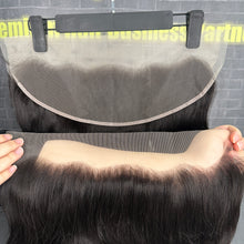 Load image into Gallery viewer, Ghair 13x4 Transparent Lace Frontal Body Wave Virgin Hair N1B#
