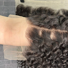 Load image into Gallery viewer, Ghair 13x6 Transparent Lace Frontal Deep Wave Virgin Hair N1B#
