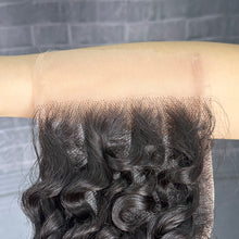 Load image into Gallery viewer, Ghair 4x4 Transparent Lace Closure Deep Wave Virgin Hair N1B#
