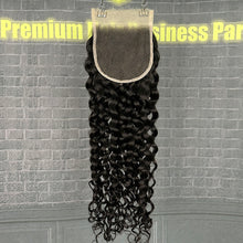 Load image into Gallery viewer, Ghair 5x5 HD Lace Closure Italian Curly Virgin Hair N1B#
