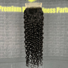 Load image into Gallery viewer, Ghair 5x5 HD Lace Closure Italian Curly Virgin Hair N1B#
