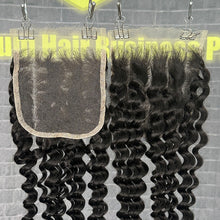 Load image into Gallery viewer, Ghair 5x5 HD Lace Closure Deep Wave Virgin Hair N1B#

