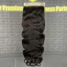Load image into Gallery viewer, Ghair 7x7 HD Lace Closure Body Wave Virgin Hair N1B#
