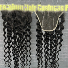 Load image into Gallery viewer, Ghair 9x6 HD Lace Closure Italian Curly Virgin Raw Hair N1B#
