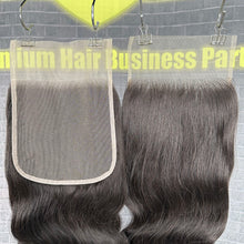 Load image into Gallery viewer, Ghair 6x6 Transparent Lace Closure Body Wave Virgin Hair N1B#
