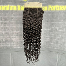 Load image into Gallery viewer, Ghair 6x6 Transparent Lace Closure Italian Curly Virgin Hair N1B#
