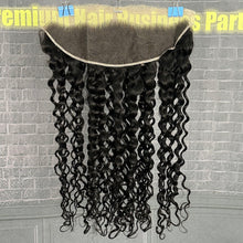 Load image into Gallery viewer, Ghair 13x4 HD Lace Frontal Italian Curly Virgin Hair N1B#
