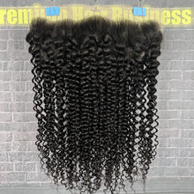 Load image into Gallery viewer, Ghair 13x6 HD Lace Frontal Kinky Curly Virgin Hair N1B#
