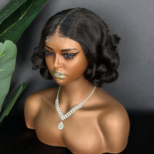 Load image into Gallery viewer, Ghair 2*6 HD  Double Drawn Lace Loose Wave Wigs #1B Natural Black Human Hair Wigs for Party &amp; Date Night
