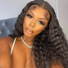 Load image into Gallery viewer, Ghair 13x4 HD Lace Front Wigs 150% Density Super Invisible 100% Peruvian Virgin Human Hair Wig
