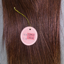 Load image into Gallery viewer, Ghair 12*13CM Straight Silk Base Hair Topper 2# Dark Brown 100% Virgin Human Hair for Thinning Hair &amp; Daily Wear
