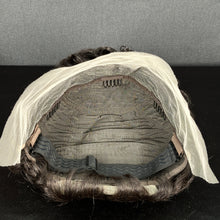 Load image into Gallery viewer, Ghair Pre Made 13x4 Transparent Lace Pixie Cut Wigs Grey Human Hair Wigs Ready to Wear for Everyday &amp; Special Occasions
