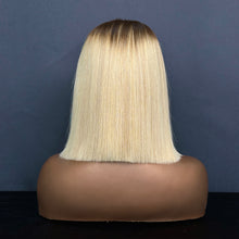 Load image into Gallery viewer, Ghair 5x5 Transparent Lace Closure BOB Wigs Straight 200% High Density Virgin Human Hair Wig
