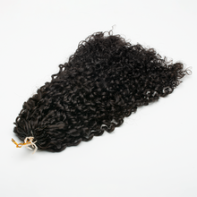 Load image into Gallery viewer, Ghair Pixie Curly Crochet Hair Extensions N1B# Natural Black Virgin Hair for Daily &amp; Party Use
