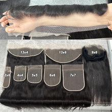 Load image into Gallery viewer, Ghair 13x6 Transparent Lace Frontal Body Wave Virgin Hair N1B#
