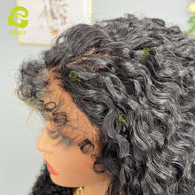 Load image into Gallery viewer, Ghair 4C 13x4 HD Lace Frontal Wigs Deep Curly Hair With Realistic Hairline 180% Density
