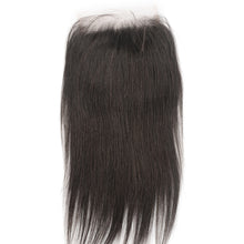 Load image into Gallery viewer, Ghair 5x5 HD Lace Closure 12A 100% Human Hair Brazilian Human Hair Virgin Hair Free Part
