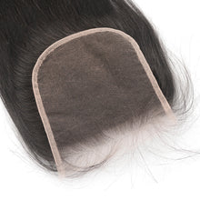 Load image into Gallery viewer, Ghair 5x5 HD Lace Closure 12A 100% Human Hair Brazilian Human Hair Virgin Hair Free Part
