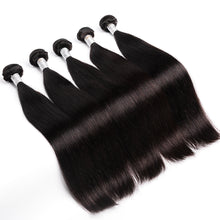 Load image into Gallery viewer, Ghair 1Bundle 100% Human Hair Brazilian 12A Human Hair Virgin Hair Straight Wave Hair
