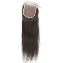 Load image into Gallery viewer, Ghair  4x4 Transparent Lace Cloosure 12A 100% Human Hair Brazilian Human Hair Virgin Hair Fashion Hair
