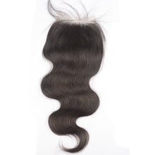 Load image into Gallery viewer, Ghair 4x4 HD Lace Cloosure 12A 100% Human Hair Brazilian Human Hair Virgin Hair Best Quality Hair
