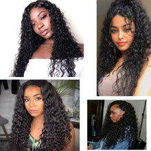 Load image into Gallery viewer, Ghair 100% Virgin Human Hair 3 Bundles With 4x4 HD Lace Closure 12A Itlian Curly Hair Brazilian Hair
