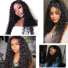 Load image into Gallery viewer, Ghair 100% Virgin Human Hair 2 Bundles With 5x5 HD Lace Closure 12A Italian Curly Hair Brazilian Hair
