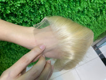 Load image into Gallery viewer, Ghair 5x5 #613 Transparent Lace Closure 100% Human Hair 14A Brazilian Human Hair Virgin Hair Free Part
