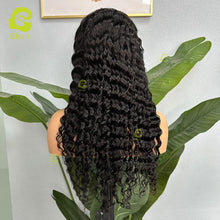 Load image into Gallery viewer, Ghair Magic Wigs Deep Wave 13x4 Transparent Full Frontal Lace Wigs Human Hair 130% Density
